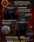 RESPECT-Microfiber Boxer Trunks